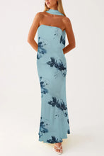 Load image into Gallery viewer, Digital print backless dress