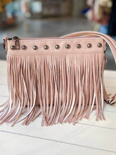 Load image into Gallery viewer, Fringe Decor Crossbody Bag White