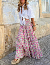 Load image into Gallery viewer, Resort Style Casual Printed Skirt