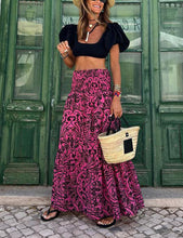 Load image into Gallery viewer, Resort Style Casual Printed Skirt