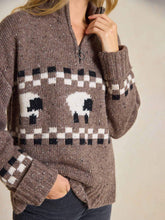 Laden Sie das Bild in den Galerie-Viewer, Funny Sheep Cartoon Pattern Square Neck Sweater