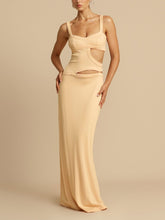 Laden Sie das Bild in den Galerie-Viewer, Elegant Backless Halter Dress