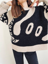 Load image into Gallery viewer, Fun Octopus Pattern Loose Sweater