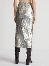 Load image into Gallery viewer, Elegant And Stylish Sequin Pencil Skirt