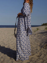 Laden Sie das Bild in den Galerie-Viewer, Unique Ethnic Pattern Print Loose Oversized Shirt