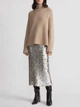 Load image into Gallery viewer, Elegant And Stylish Sequin Pencil Skirt