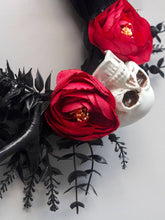 Load image into Gallery viewer, Halloween Flower Antler Headband Crown