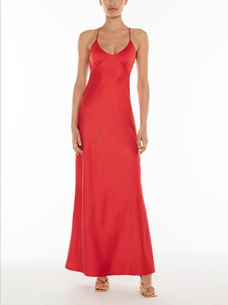 Elegant And Sophisticated Backless Party Evening Maxi Dress