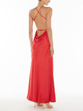 Load image into Gallery viewer, Elegant And Sophisticated Backless Party Evening Maxi Dress