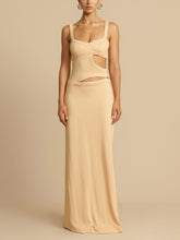 Laden Sie das Bild in den Galerie-Viewer, Elegant Backless Halter Dress