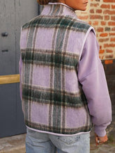 Görseli Galeri görüntüleyiciye yükleyin, Fashion Lapel Plaid Vest Jacket