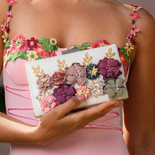 Load image into Gallery viewer, Juliet Flower Clutch Bag