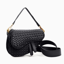 Load image into Gallery viewer, Madelyn Woven Saddle Bag