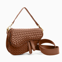 Load image into Gallery viewer, Madelyn Woven Saddle Bag