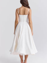 Lataa kuva Galleria-katseluun, White Tulle Midi Dress