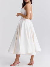 Lataa kuva Galleria-katseluun, White Tulle Midi Dress