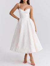 Lataa kuva Galleria-katseluun, White Tulle Midi Dress