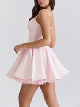 Load image into Gallery viewer, Ballerina Pink Tulle Mini Dress