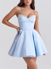 Carica l&#39;immagine nel visualizzatore di Gallery, Cinderella Blue Tulle Mini Dress