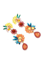 Load image into Gallery viewer, Neil Acrylic Flower Drop Earrings