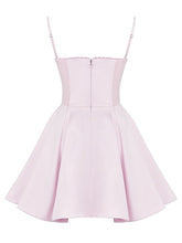 Load image into Gallery viewer, Ballerina Pink Tulle Mini Dress